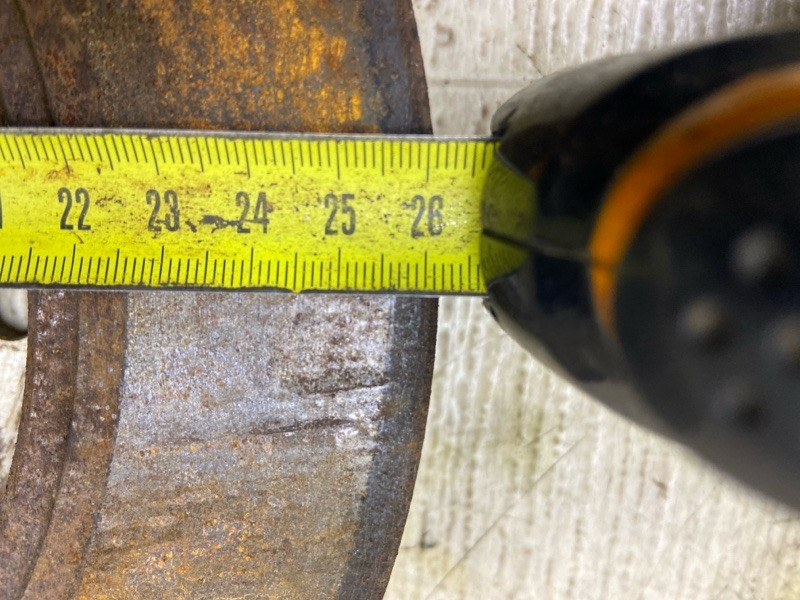 Тормозной диск задний ELANTRA MD 10-15 2014 1.8 G4NB