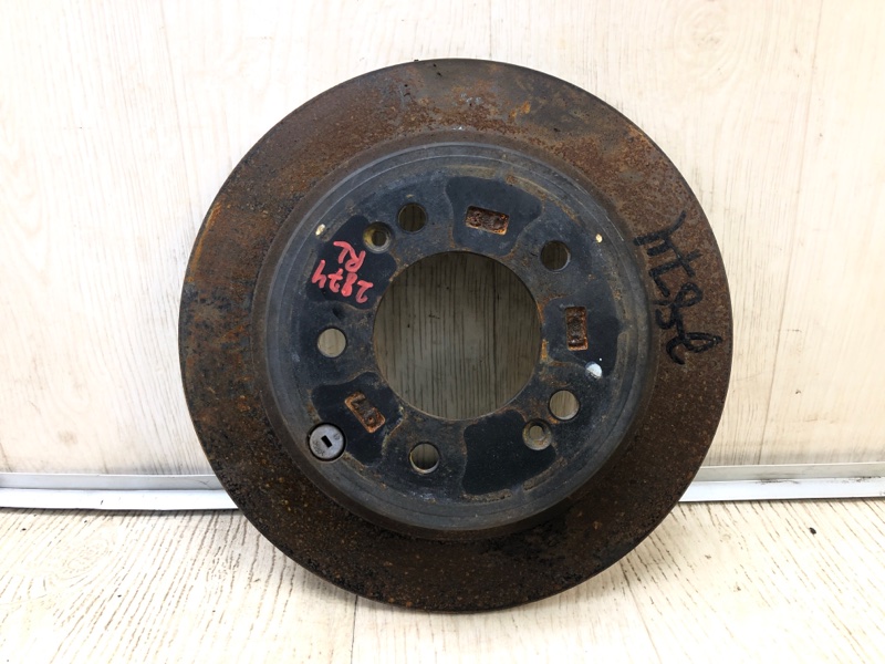 Тормозной диск задний HYUNDAI SONATA LF 2014- 2015 2.0 G4NG 58411-3S100 Б/У