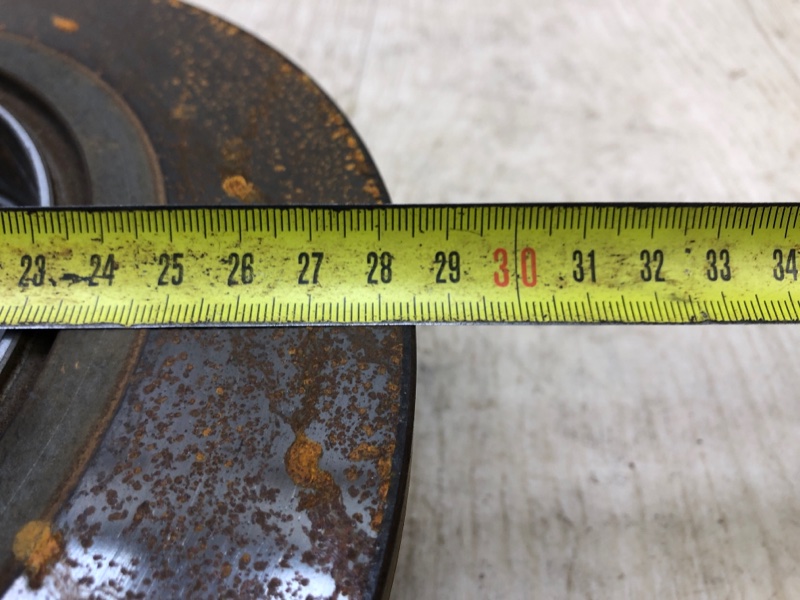 Тормозной диск задний SONATA LF 2014- 2015 2.0 G4NG