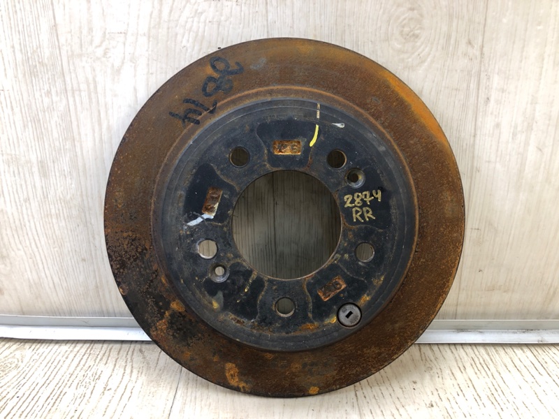 Тормозной диск задний HYUNDAI SONATA LF 2014- 2015 2.0 G4NG 58411-3S100 Б/У