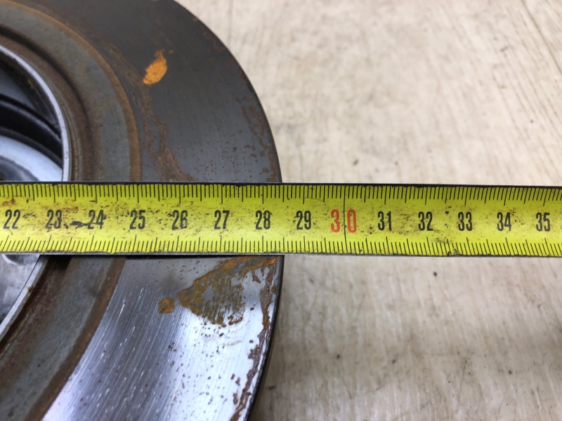 Тормозной диск задний SONATA LF 2014- 2015 2.0 G4NG