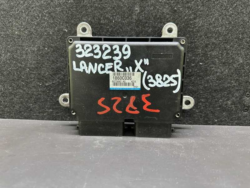 Блок управления двигателем MITSUBISHI LANCER X 10 07-15 2014 2.0 4B11 1860C036 Б/У