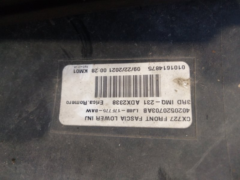 Бампер передний MUSTANG MACH-E 19-