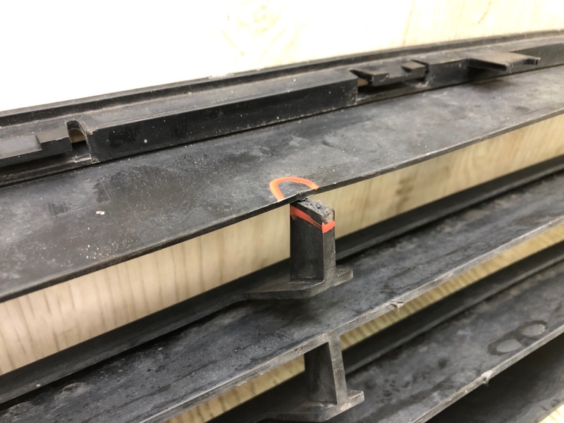 Решетка переднего бампера X-TRAIL/ROGUE T32 13-20 2017 2.5 QR25DE