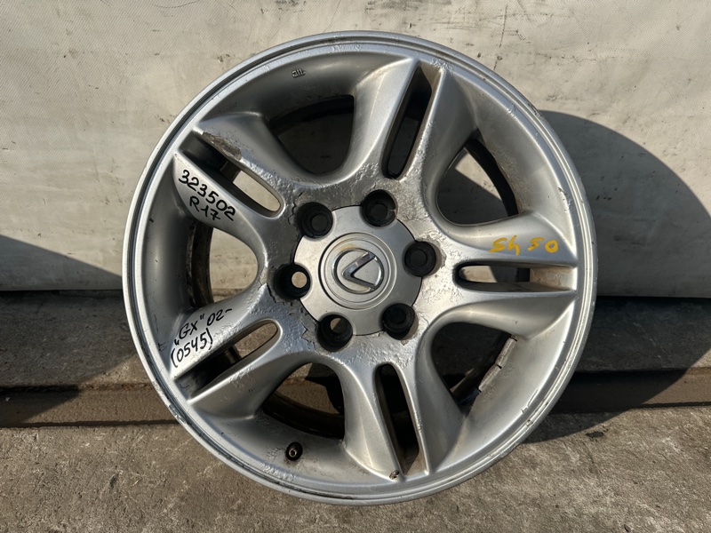 Диск R17 LEXUS GX470 02-09 2003 UZJ120L 4.7 2UZFE 42611-60411 Б/У