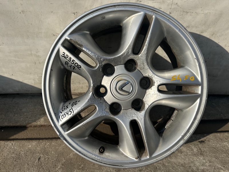 Диск R17 LEXUS GX470 02-09 UZJ120L 4.7 2UZFE