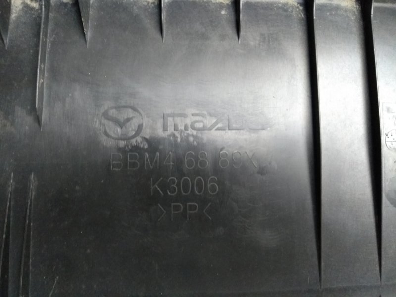 Накладка на порог багажника 3 BL 09-13 2012 2.0 LF-VE