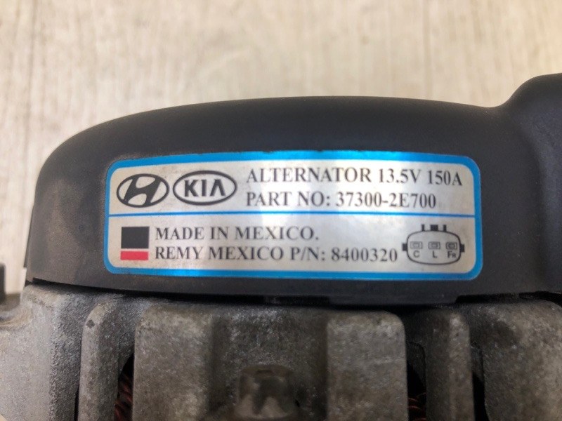 Генератор ELANTRA MD 10-15 2014 1.8 G4NB