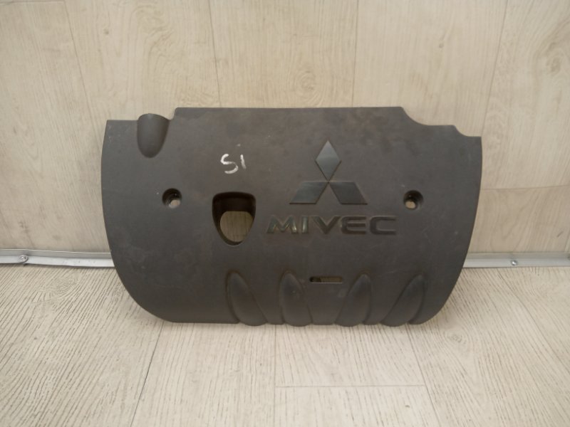 Накладка двигателя декоративная MITSUBISHI LANCER X 10 07-15 2010 2.0 4B11 1003A058 Б/У