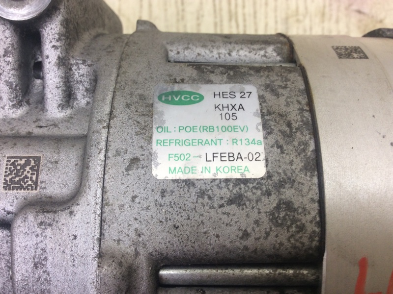 Компрессор кондиционера SONATA LF 2014- 2015 2.0 G4NG Компрессор кондиционера SONATA LF 2014- 2015 2.0 G4NG