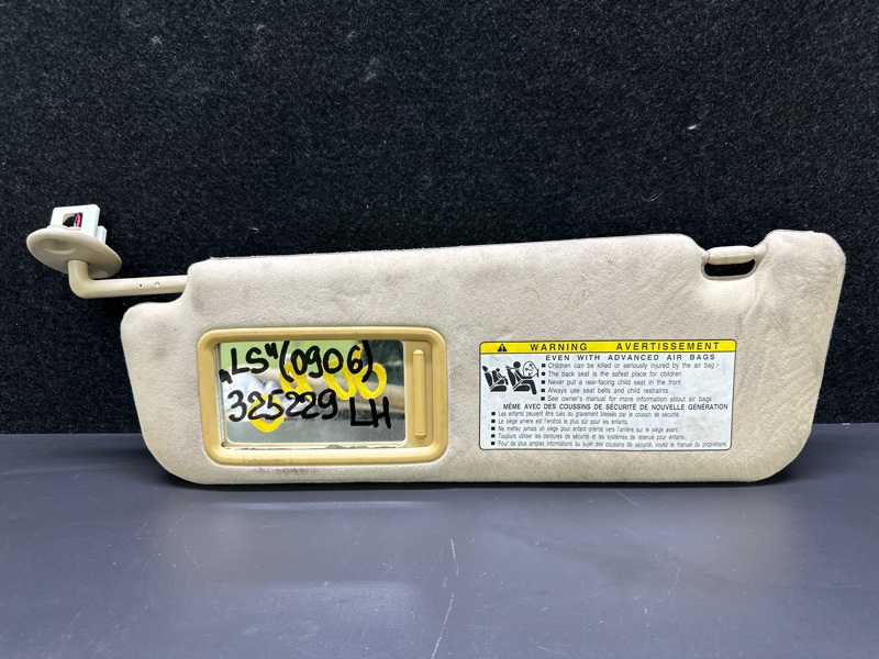 Козырек солнцезащитный левый LEXUS LS460 06-12 2007 XF40 4.6 1UR-FSE 74320-50330-A1 Б/У