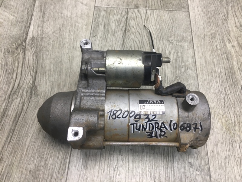 Стартер TOYOTA TUNDRA 07-13 2009 USK56 5.7 3URFBE 28100-0S011 Б/У
