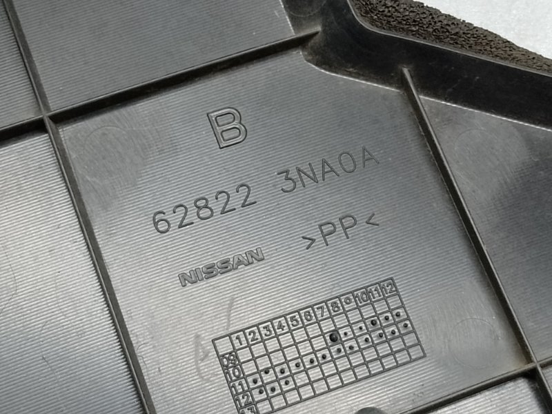 Дефлектор радиатора правый NISSAN LEAF 10-17 Дефлектор радиатора правый NISSAN LEAF 10-17