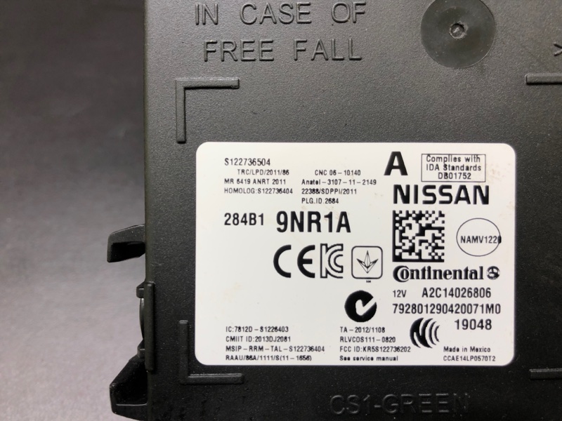 Блок комфорта QX60/JX35 12-20 2019 3.5 VQ35DD