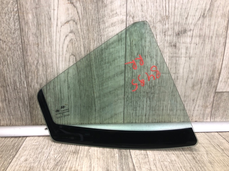 Стекло двери глухое заднее правое HYUNDAI ELANTRA AD 16- 2018 2.0 G4NH 83427-F2020 Б/У