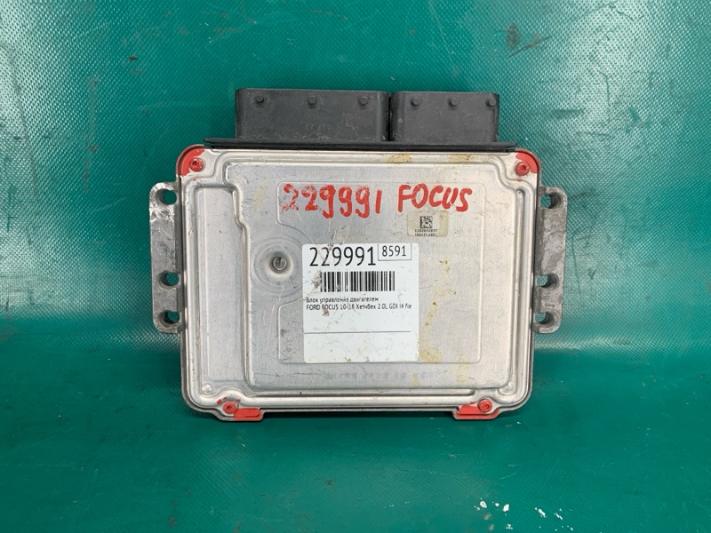 Блок управления двигателем FORD FOCUS 10-18 2013 Хетчбек 2.0 C20HDEX BV6Z-12A650-BCNP Б/У