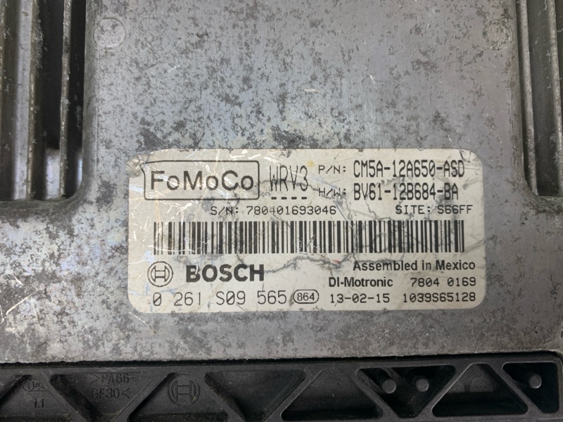 Блок управления двигателем FOCUS 10-18 2013 Хетчбек 2.0 C20HDEX