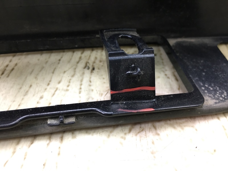 Панель подсветки номера CAYENNE 10-18 2011 4.8L