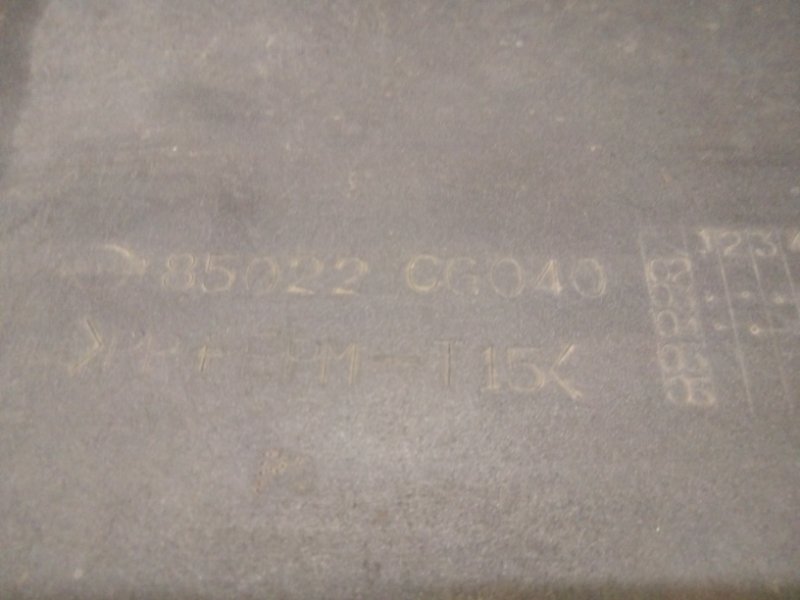 Бампер задний FX S50 03-08