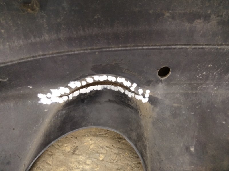 Бампер задний FX S50 03-08