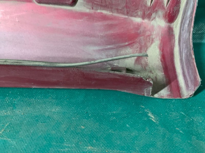 Накладка порога наружная левая MATRIX 02-08