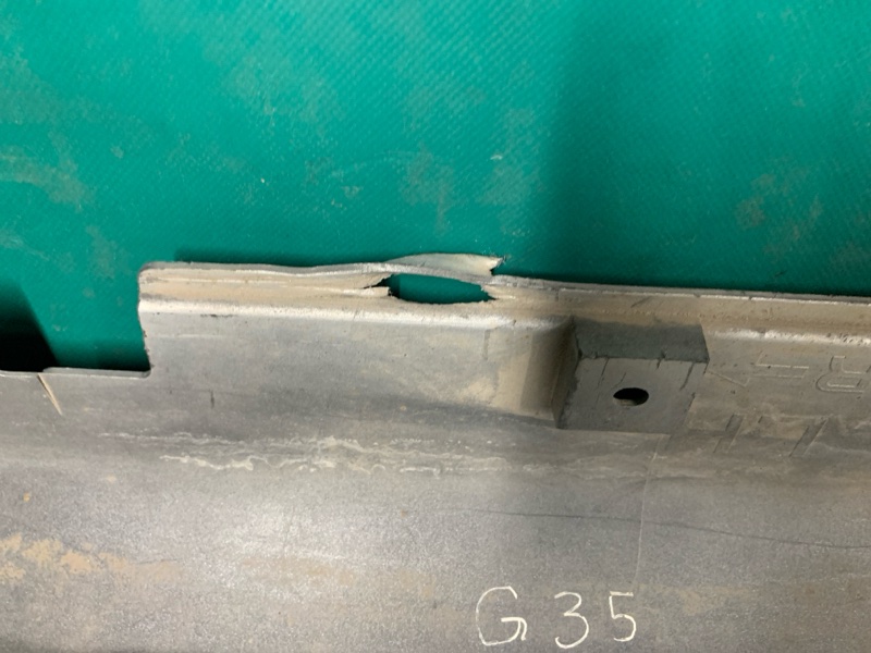Накладка порога наружная левая G35 03-07