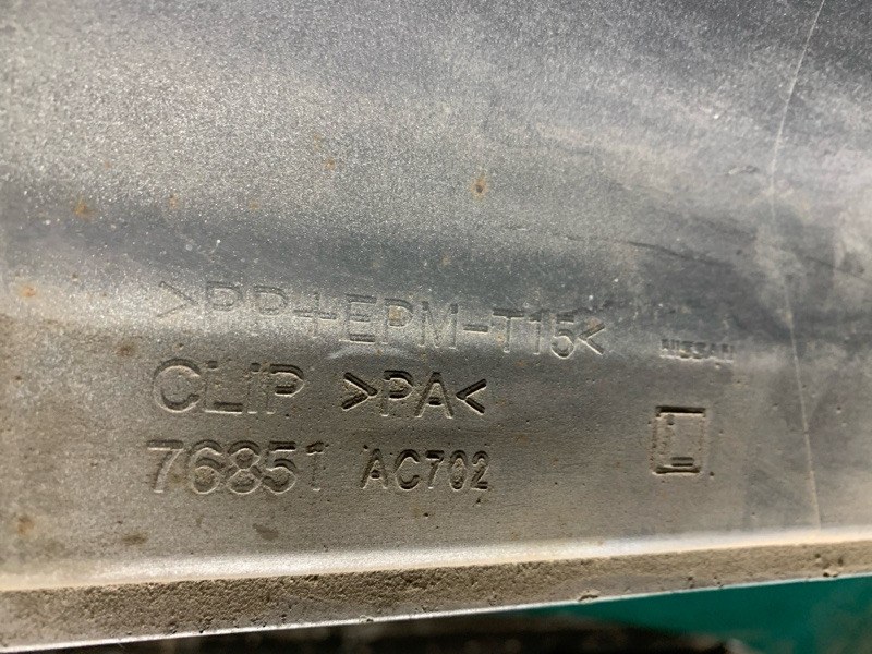 Накладка порога наружная левая G35 03-07