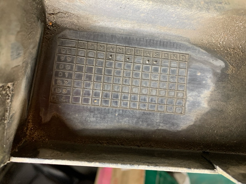 Накладка порога наружная левая ACCORD CG 97-02