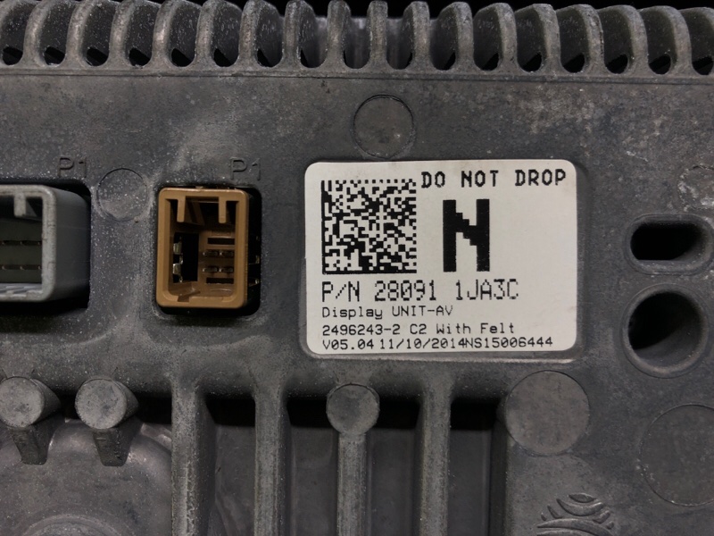 Монитор PATHFINDER R52 12-21 2015 R52 3.5 VQ35DE