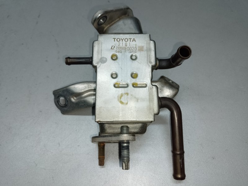 Радиатор системы EGR TOYOTA PRIUS C/AQUA 11-14 2013 NHP10L 1NZ-FXE 1.5L 25680-21010 Б/У