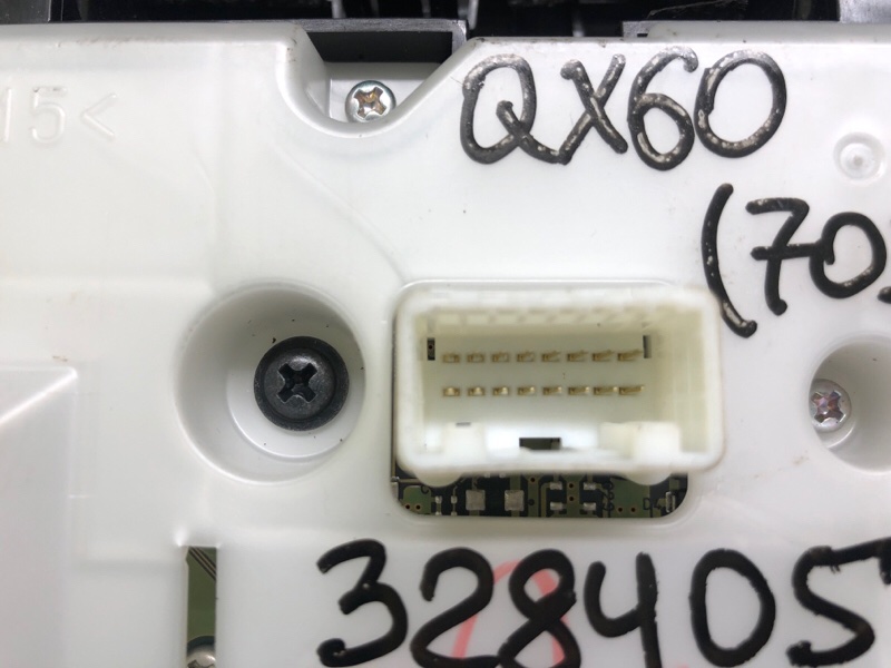 Блок управления печкой QX60/JX35 12-20 2017 Внедорожник 3.5 VQ35DD