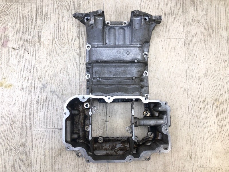 Поддон двигателя INFINITI Q50 15-20 2017 Седан 3.0 VR30DDTT 111105CA3A Б/У