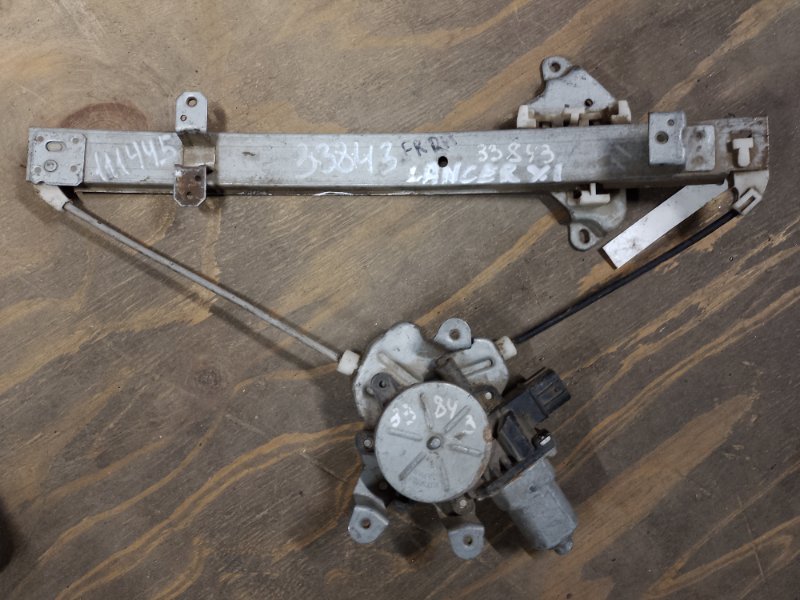 Стеклоподъемник задний правый MITSUBISHI LANCER IX 9 03-07 MR991330 Б/У