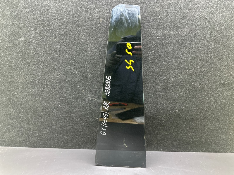 Стекло двери глухое заднее правое LEXUS GX470 02-09 2003 UZJ120L 4.7 2UZFE 68123-60250 Б/У