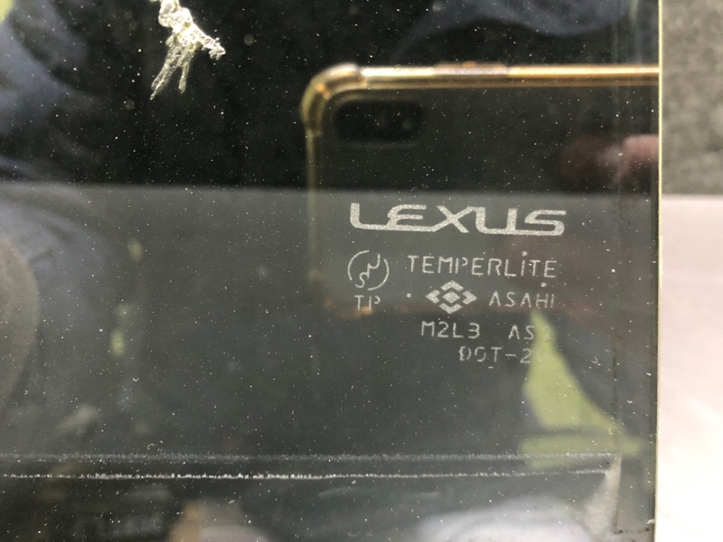 Стекло двери глухое заднее правое LEXUS GX470 02-09 UZJ120L 4.7 2UZFE