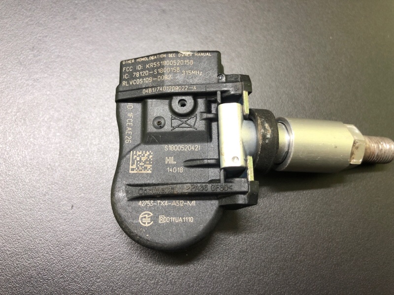 Датчик давления в шинах ACURA RDX 12-19