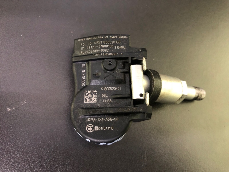 Датчик давления в шинах ACURA MDX (YD3) 13-21 3.5 J35Y5