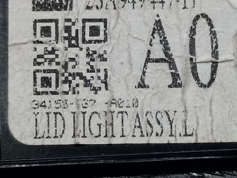 Фонарь внутренний задний левый PILOT 15- 2017 3.5L