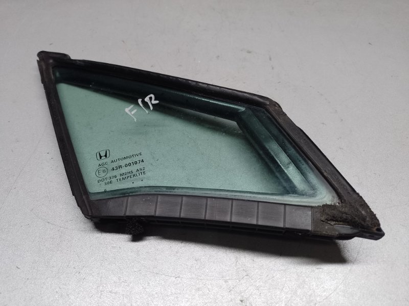 Стекло двери глухое переднее правое HONDA PILOT 15- 2017 3.5L 73330-TG7-A01 Б/У
