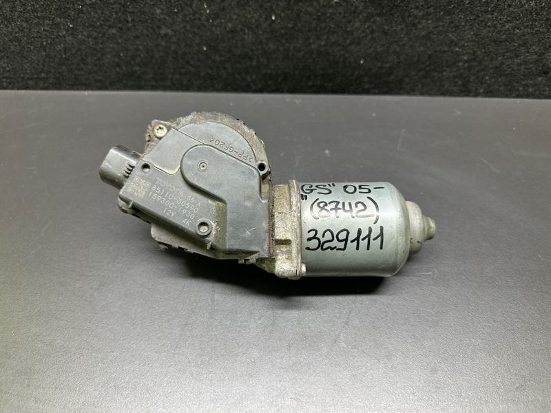 Моторчик стеклоочистителя передний LEXUS GS350 GS300 05-11 2008 Седан 3.5 2GR-FSE 85110-30590 Б/У