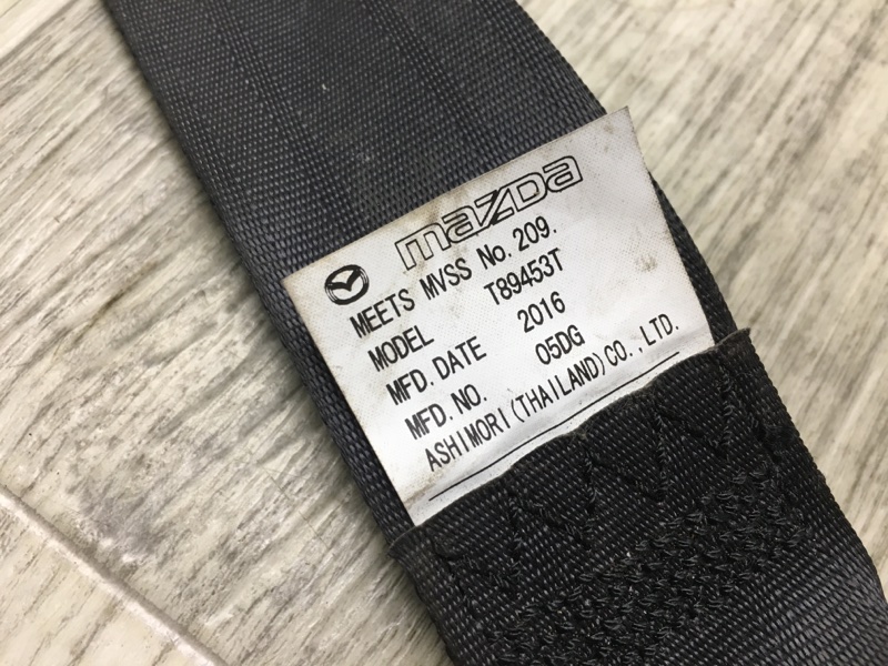 Ремень безопасности задний левый CX-5 (KE) 11-17 2016 Внедорожник 2.5