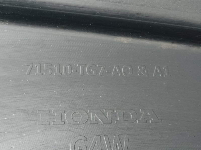 Бампер задний PILOT 15- 2017 3.5L