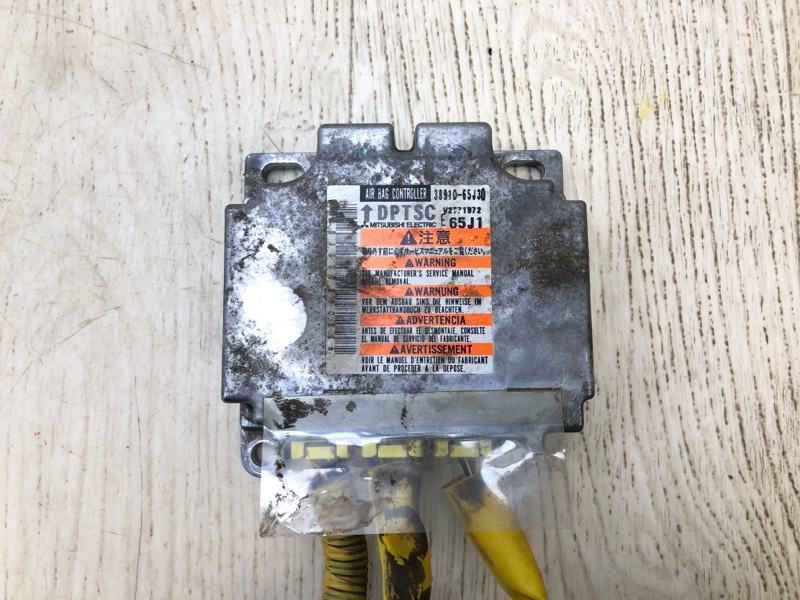 Блок управления AIRBAG SUZUKI GRAND VITARA 05-15 2005 Внедорожник 2.0 J20A 38910-65J30 Б/У