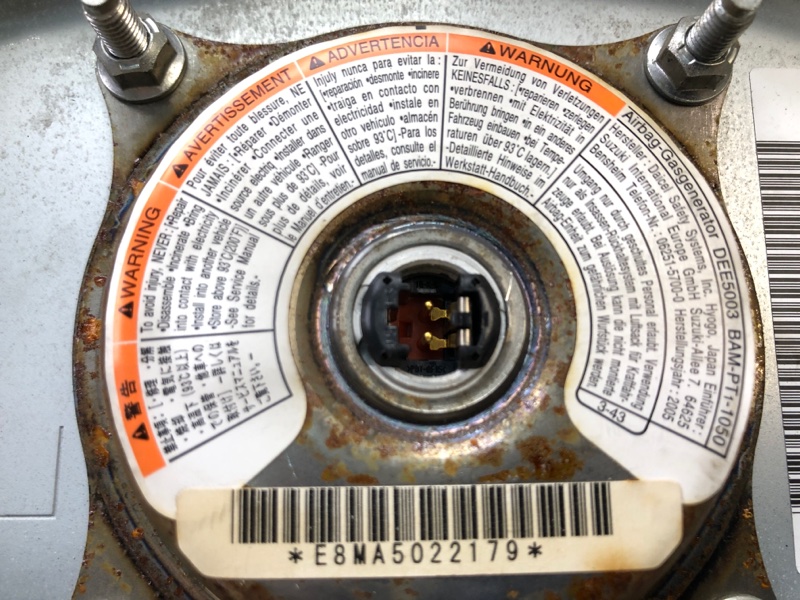 Подушка безопасности в руль GRAND VITARA 05-15 2005 Внедорожник 2.0 J20A Подушка безопасности в руль GRAND VITARA 05-15 2005 Внедорожник 2.0 J20A