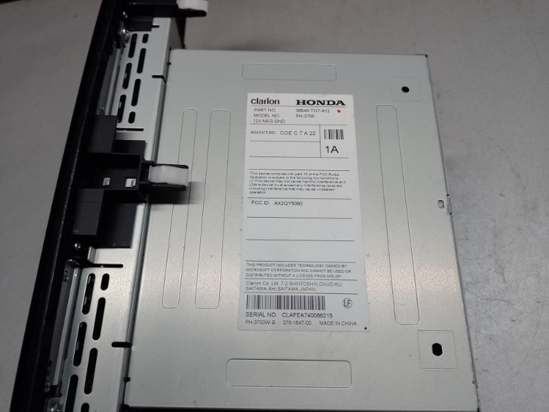 Монитор PILOT 15- 2017 3.5L