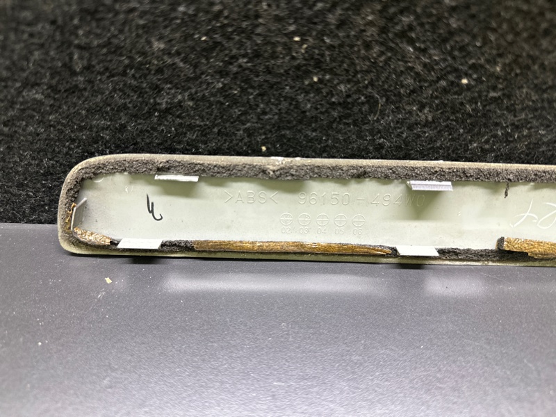 Накладка крышки багажника GX470 02-09 2003 UZJ120L 4.7 2UZFE