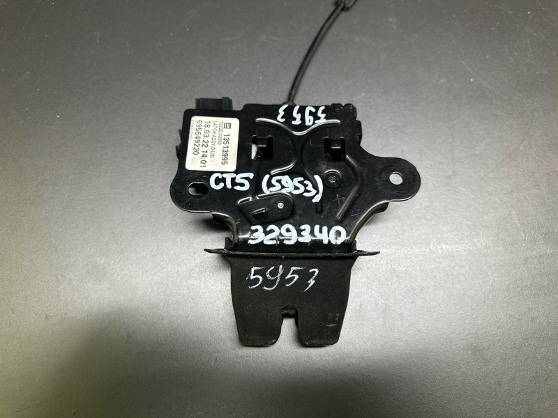 Замок крышки багажника CADILLAC CT5 19-24 SEDAN LSY 2.0T