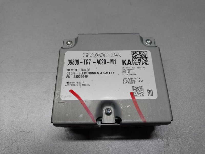 Антенна HONDA PILOT 15- 2017 3.5L 39800-TG7-A02 Б/У
