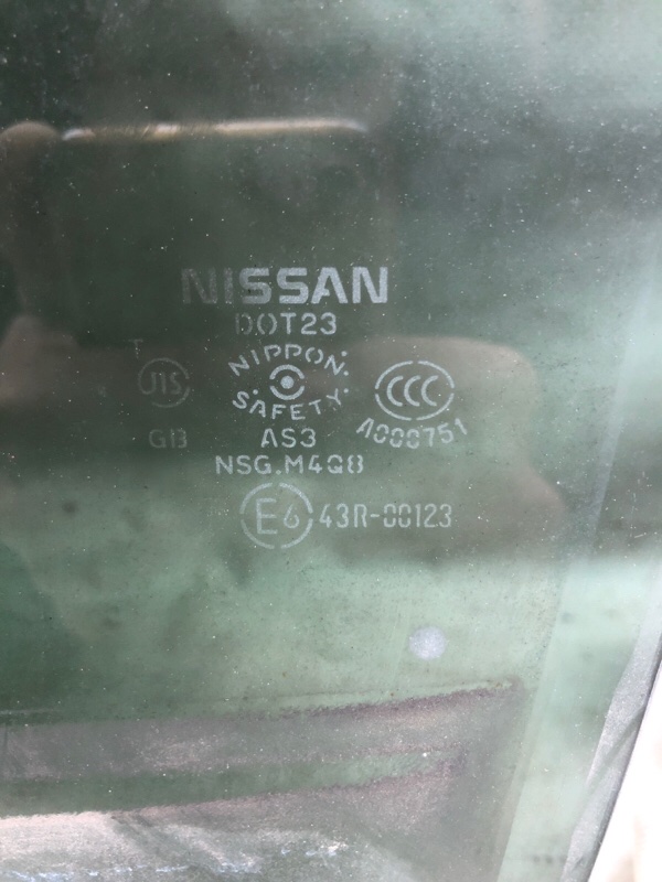 Стекло двери заднее левое NISSAN MURANO Z51 07-14 Внедорожник 3.5 Стекло двери заднее левое NISSAN MURANO Z51 07-14 Внедорожник 3.5