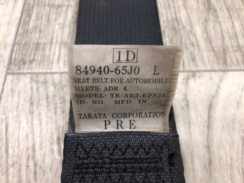 Ремень безопасности передний левый GRAND VITARA 05-15 2005 Внедорожник 2.0 J20A